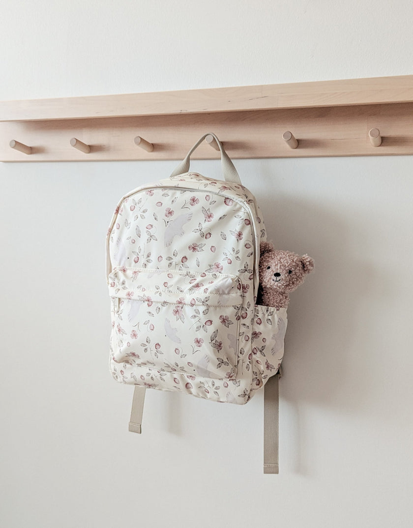 Mini backpack - Flowers and birds - Menoum