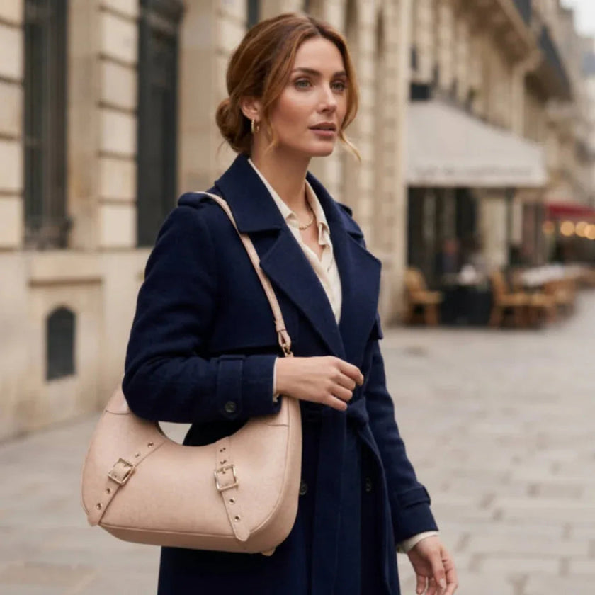 Sac à main demi lune