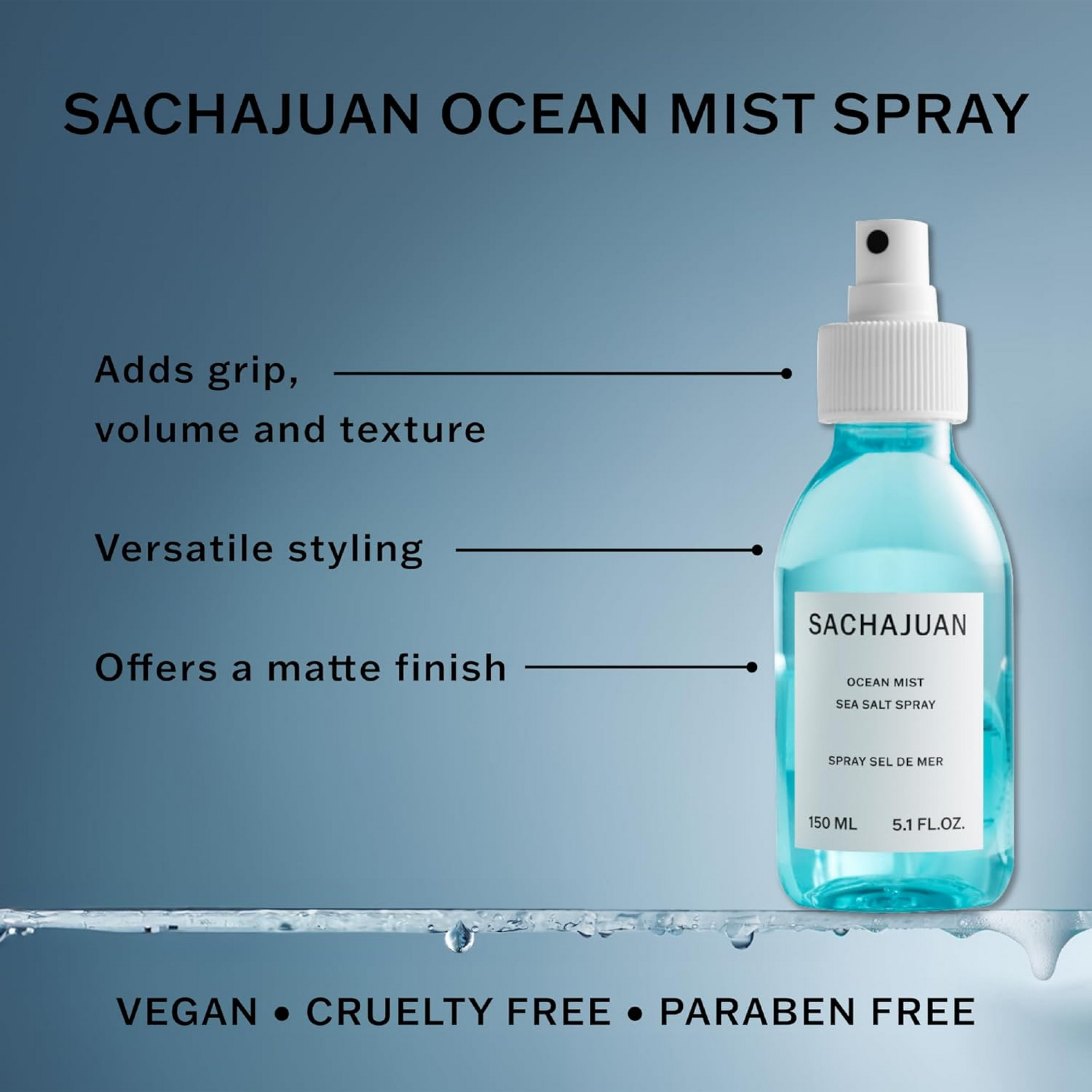SACHAJUAN Ocean Mist Sea Salt Spray