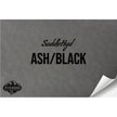 SADDLEHYD ASH/BLACK WITH ADHESIVE HYDBOND LEATHERETTE SHEET (12