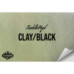 SADDLEHYD CLAY/BLACK WITH ADHESIVE HYDBOND LEATHERETTE SHEET (12