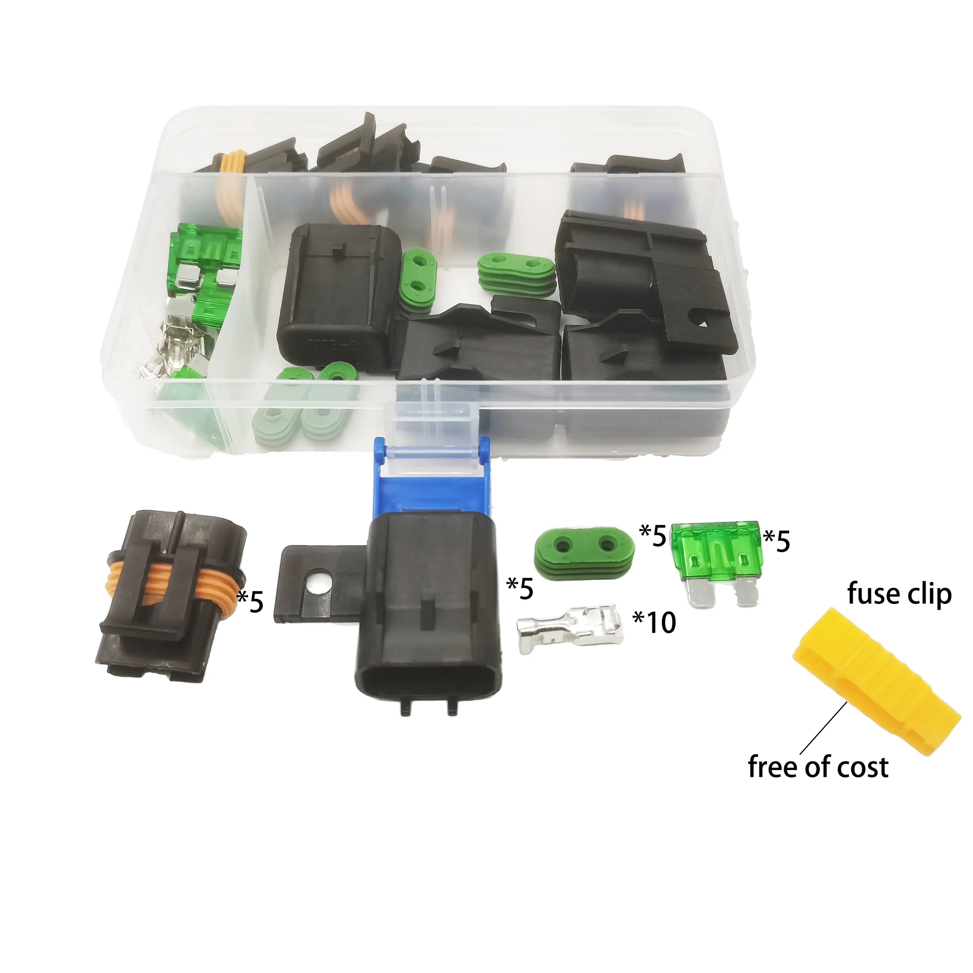Waterproof Vehicle Fuse - Modified Fuse Holder Socket 12V