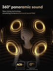 Lenovo EA305 OWS Wireless Bluetooth V5.4 Earphones Long Endurance Headphones Waterproof Sport Earphones LP75 Gaming Earbuds