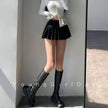 Ultra Mini Pleated Skirt with Built-In Shorts – High Waist Schoolgirl Aesthetic