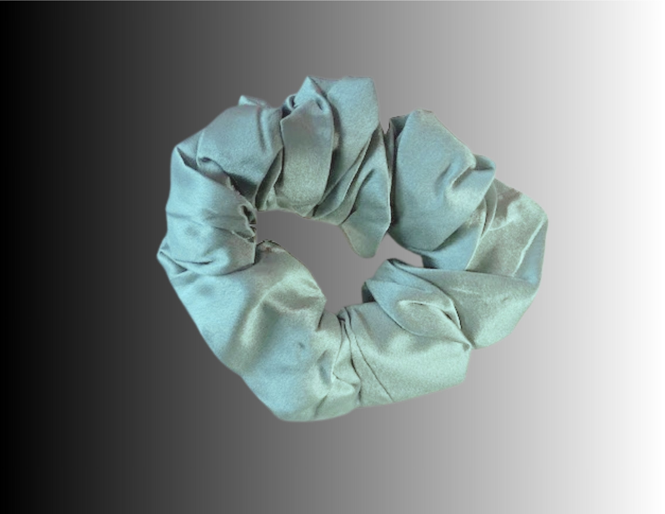 Silk Hair Scrunchie Sage