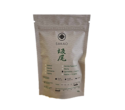 Sakao Genmaicha + Matcha Green Tea (50G)