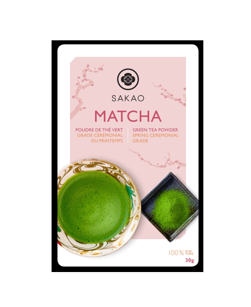 Sakao Spring Ceremonial Grade Matcha Green Tea Powder (30G)