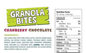 Canada Moose Granola Bites Cranberry Chocolate 100G