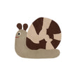 Sally Snail Rug - Brown