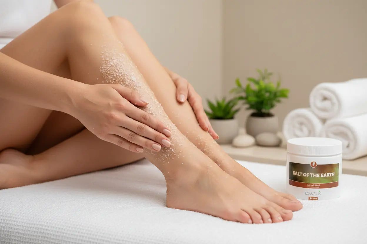 Salt of the Earth Salt Scrub