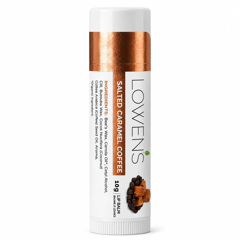 Salted Caramel Coffee Bean Lip Balm