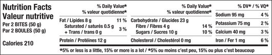Salted Caramel Protein Bites (Box of 12)