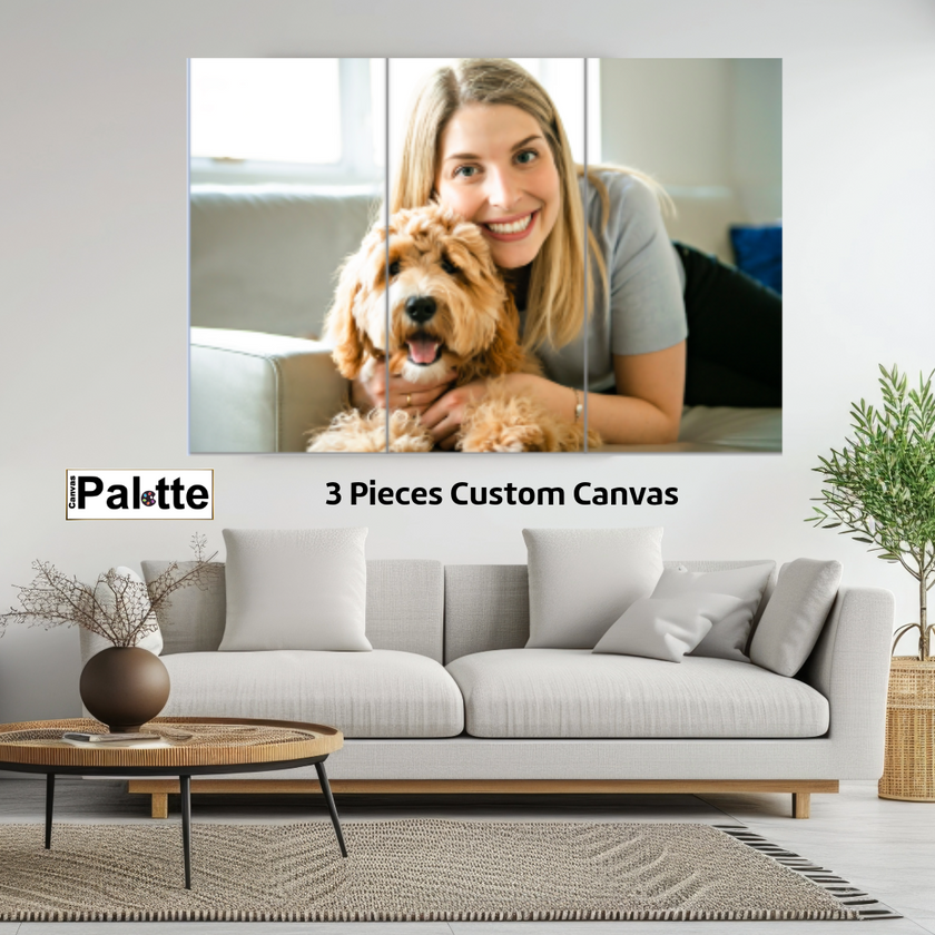 Split canvas prints 3 Panel Image Split 54