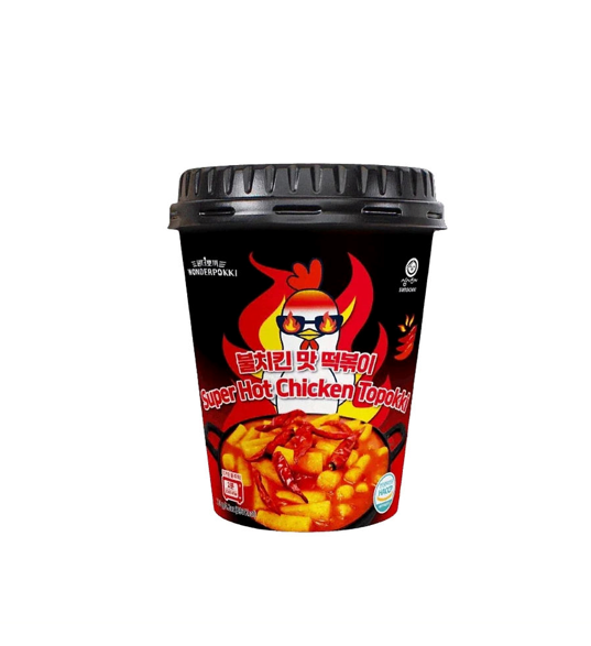 Samsiokki Wonderpokki Super Hot Chicken Topokki Rice Cake (120G) [Best Before Date: 2026.08.05]