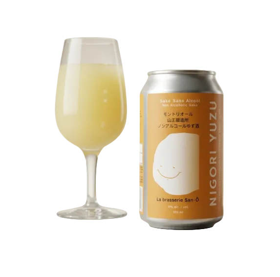 San-O Non-Alcoholic Nigroni Yuzu Sake (355ML) [Best Before Date: 2026.09]