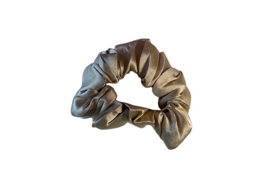Silk Hair Scrunchie Sand