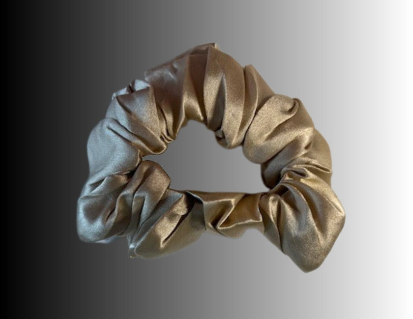 Silk Hair Scrunchie Sand