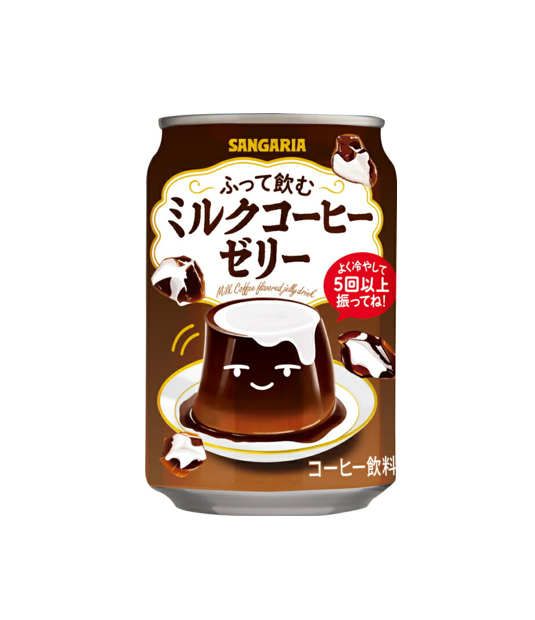 Sangaria Milk Coffee Flavored Jelly Drink (275G) [Best Before Date: 2027.03]