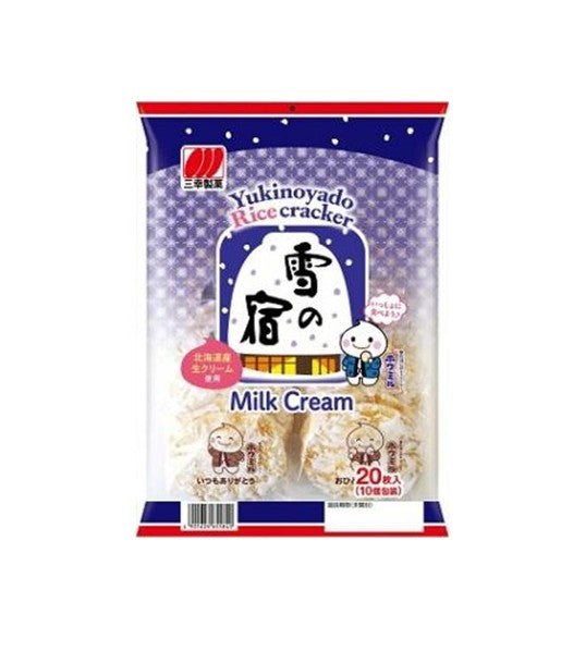 Sanko Yuki No Yado Rice Cracker Original (129G)