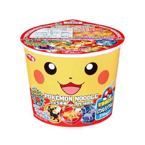 Sapporo Ichiban Pokémon Noodle Soy Sauce (38G) [Best Before Date: 2026.10.18]