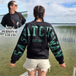 Saskatchewan Back Unisex Crewneck