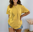 Saskatchewan Line Art Unisex T-shirt