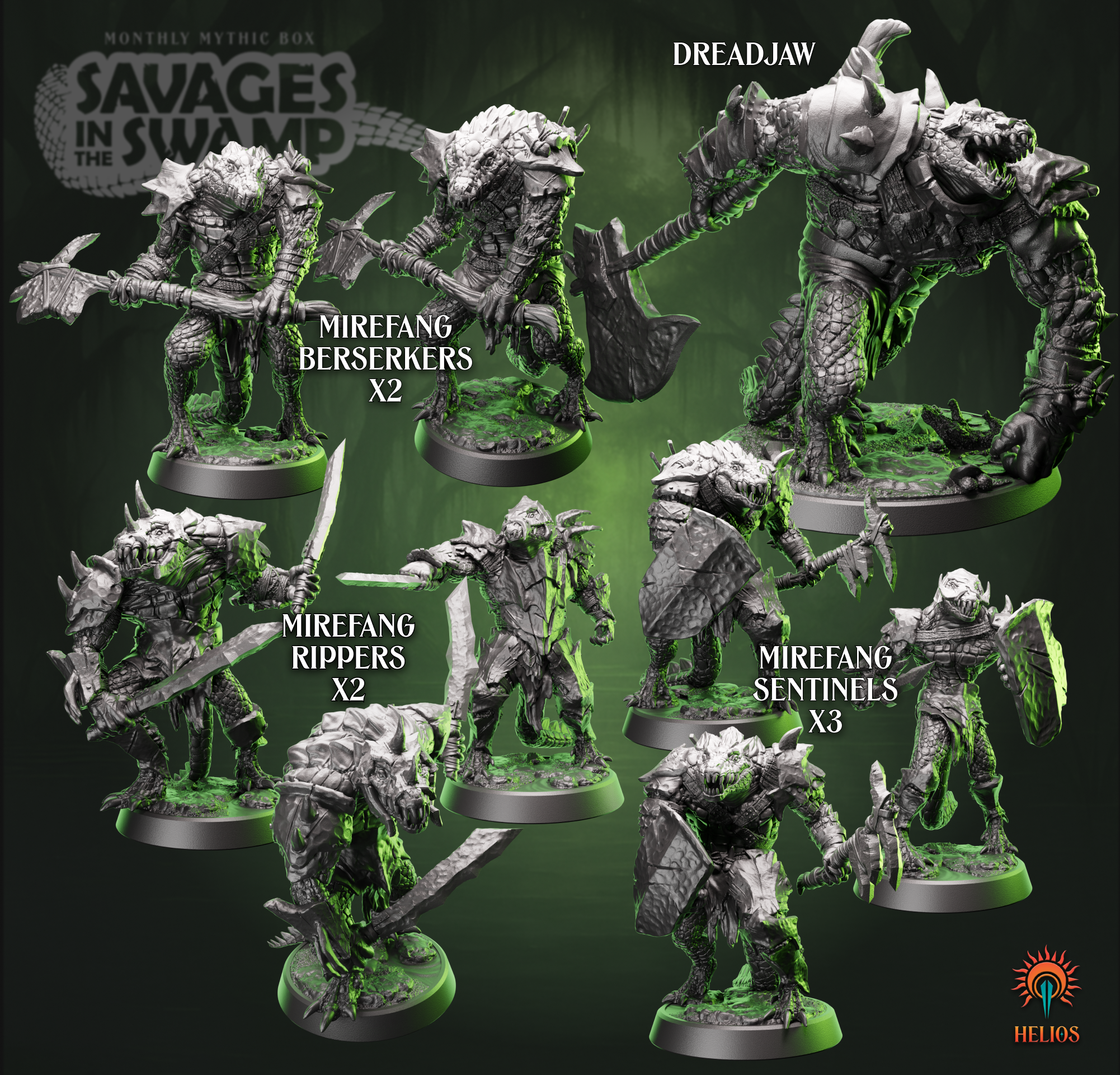 Savages in the Swamp | Mythic Box | 5e Combat Encounter