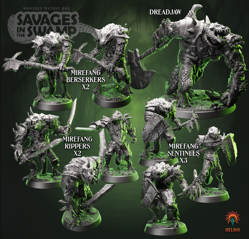 Savages in the Swamp | Mythic Box | 5e Combat Encounter