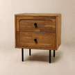 Savana 2 - Drawer Solid Wood Nightstand