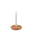 Savi Ceramic Candleholder - Low - Beige