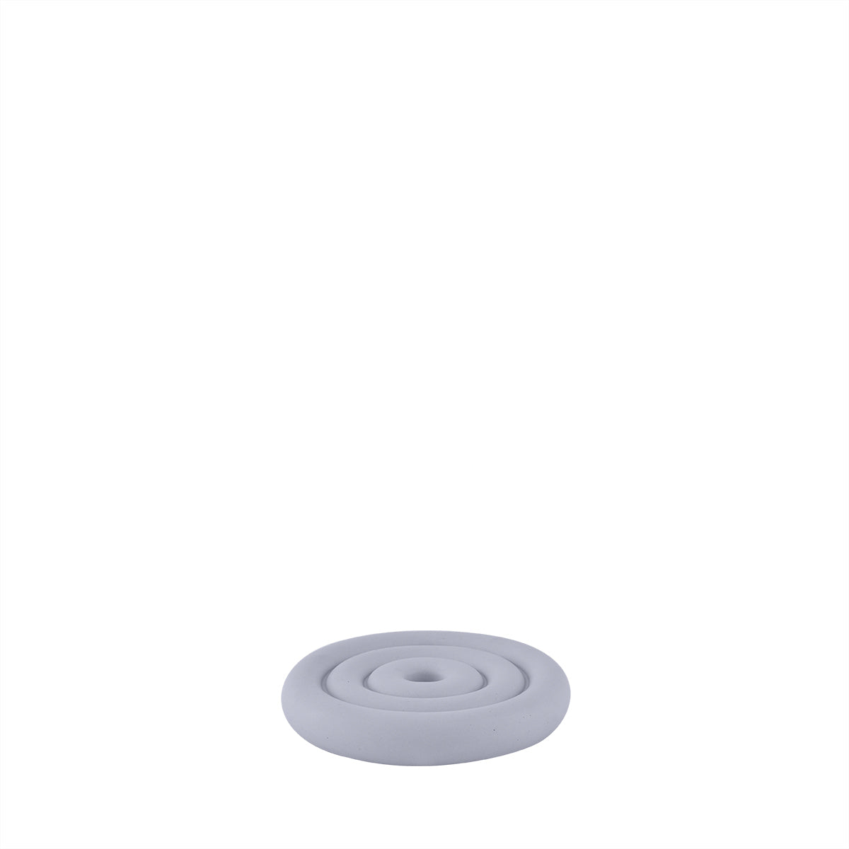 Savi Ceramic Candleholder - Low - Lavender