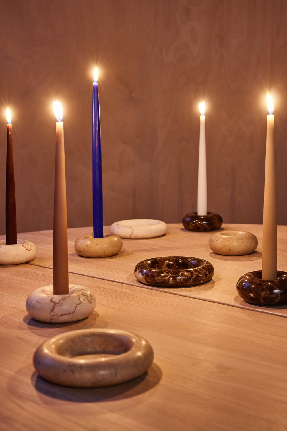 Savi Marble Candleholder - Large