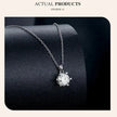 Stunning 1 Carat Moissanite Pendant Necklace | 925 Sterling Silver | Wedding & Bridal Fine Jewelry
