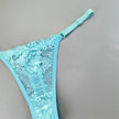 3PCS Lace Thong Set – Sheer, Strappy & Seductive