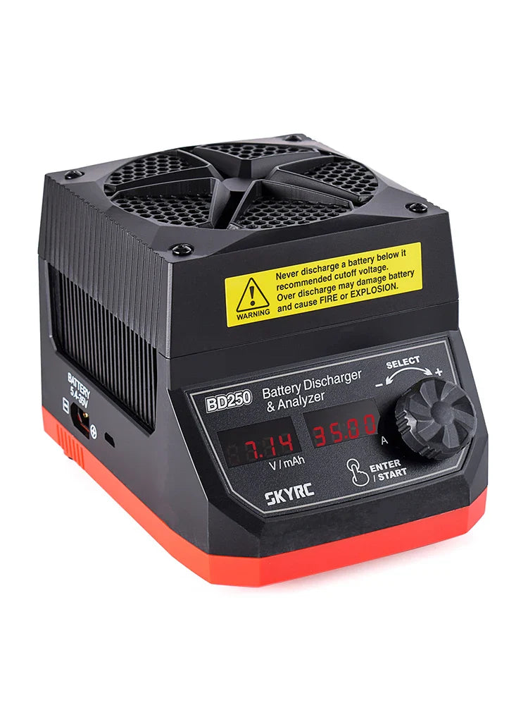 SKYRC BD250 Battery Analyzer - Upgraded Battery Discharger