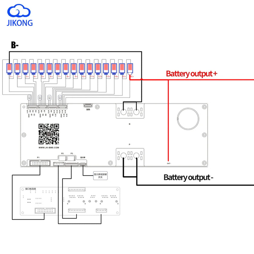 Battery Balancer lifepo4 Active Balance - RS485 RS232 CAN BT