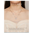 925 Sterling Silver Double-layer Tassel Butterfly Pendant Necklace for Women - Elegant Fine jewelry
