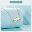 Breathtaking 925 Sterling Silver Cat Necklace | Elegant Pendant Collarbone Jewelry Scn232 In 3 Colors