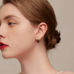 925 Sterling Silver Starlike Earrings - Minimalist Star Shape Ear Buckle for Women - Fashion jewelry SCE1136