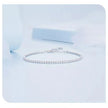 925 Sterling Silver CZ Tennis Bracelet