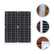 18V photovoltaic rigid solar panel 25W/50W 12v solar panel kit
