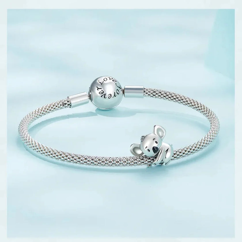 Genuine 925 Sterling Silver Pet Dog Charm For Bracelet - Poodle Dachshund Pendant