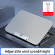 Gaming Laptop Cooler Large Size For 12-16 Inch Notebook Two USB Laptop Cooling Pads Wind Speed Adjustable Silent Laptop Stand