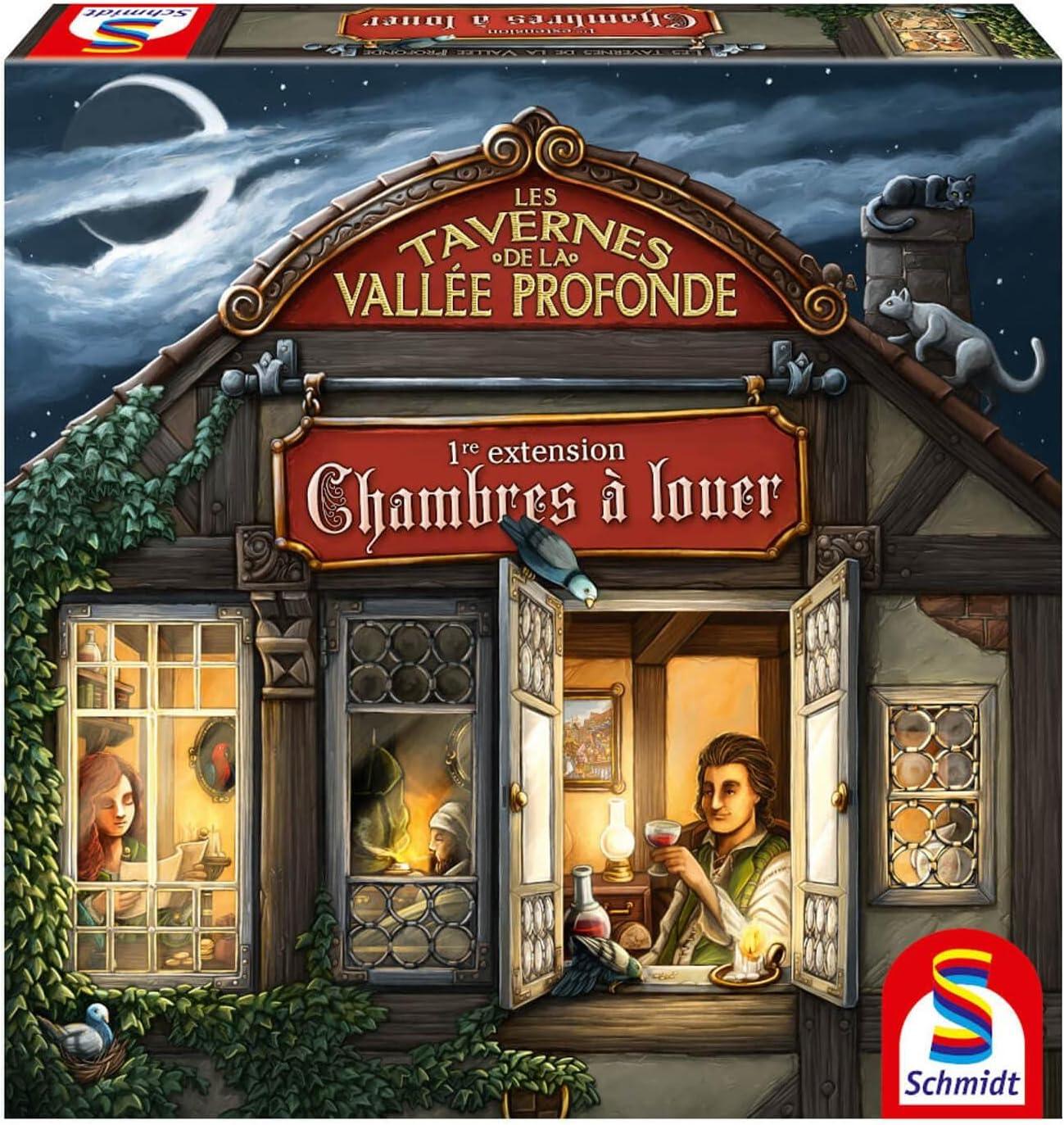 Schmidt Spiele - Les Tavernes de la Vallée Profonde - (1ère édition) Chambres à louer