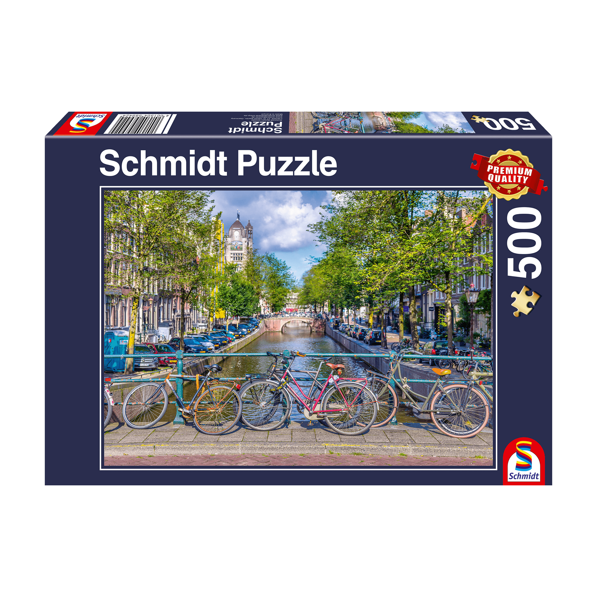 Schmidt Spiele - Puzzle - Amsterdam (500-Piece Puzzle)