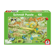 Schmidt Spiele - Puzzle - Animals In The Jungle (100-Piece Puzzle)