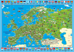 Schmidt Spiele - Puzzle - Discover Europe (500-Piece Puzzle)