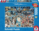 Schmidt Spiele - Puzzle - Hollywood (1000-Piece Puzzle)