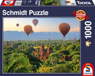 Schmidt Spiele - Puzzle - Montgolfières, Mandalay, Myanmar (Puzzle 1000 pièces)