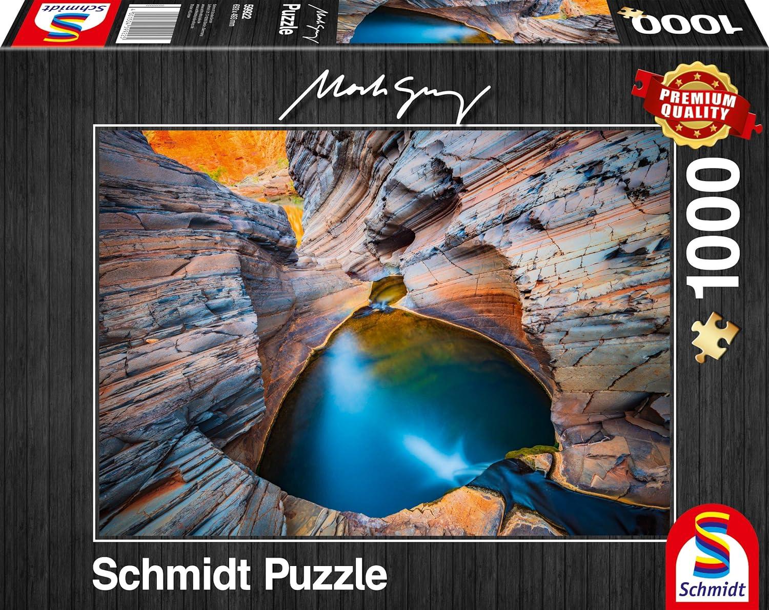 Schmidt Spiele - Puzzle - Indigo - Mark Gray (1000-Piece Puzzle)